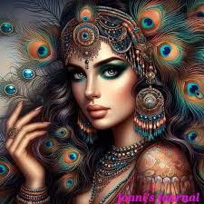 D'you wanna see my peacock? 🦚