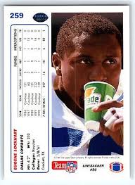 1991 Upper Deck #259 Eugene Lockhart Football Dallas Cowboys