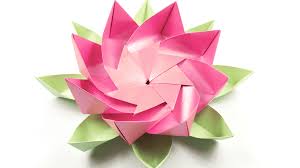 Scrapbooking supplies and ideas huge warehouse of possibilities Modular Origami Lotus Flower
