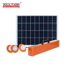 Alltop Solar Energy Powered 20w 30w 50w Solar System