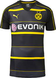 Borussia dortmund puma away shirt 2016/17 (l). Dortmund 16 17 Away Kit Released Rugby Jersey Design Dortmund Borussia Dortmund