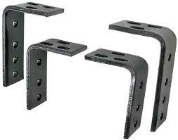 Curt custom fifth wheel rails. Reese Universal Mounting Brackets For 5th Wheel Trailer Hitches 10 Bolt Reese Accessories And Parts Rp58314