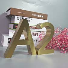 Ihr neues zuhause ist nur ein paar mausklicks entfernt. House Numbers 0 9 Abc Outdoor Metal 3d Modern Gold Stainless Steel Lettre Sign Address Home Hotel Apartment Door Number Plate Buy At The Price Of 14 00 In Aliexpress Com Imall Com