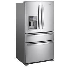Maybe you would like to learn more about one of these? Whirlpool 24 5 Cu Ft French Door Refrigerator With Water Dispenser And Ice Maker Stainless Steel Wrx735sdhz Rona