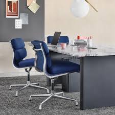 Herman Miller Collection At Work More Drama Less Friction Eames Table Chair Pads Chair