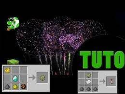 Propulsez vous en elytra à l'aide de feu d'artifice, dès maintenant !! Tuto Faire Des Feu D Artifice Minecraft Youtube