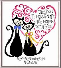 Pictures of wedding anniversary sampler cross stitch patterns. Good Things Wedding Cross Stitch Pattern By Ursula Michael Crosstitch Com