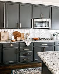 Dining hutch and green kitchen cabinets. The Best Dark Wall Paint Color For Oak Cabinets Stampinfool Com