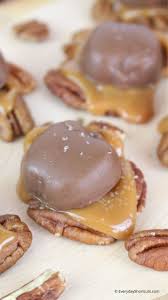 (14 oz.) package kraft caramels with 1/3 cup evaporated milk. Homemade Turtle Candies Recipe Everyday Shortcuts