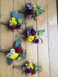 Fall Mixed Flower Boutonnieres Four Leaf Clover Designs Nepa Floral Wedding Boutonniere Wedding Flowers
