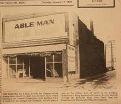 Able Man Used Book Store And Comic Book Emporium Hamtramck Mich Formerly Helen S Toy Land Local History Detroit Michigan Michigan