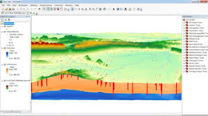 How To Visualise Aquifer Surfaces Using Arcgis Arcscene Remote Sensing Visual Human Geography