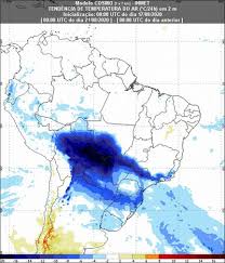 Mapa com a previsão do tempo de chuva e neve para o sul do brasil. Inmet Preve Possibilidade De Neve E De Novos Temporais Na Regiao Sul Portugues Brasil