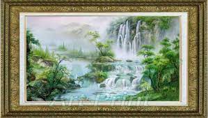 Semua tentang pemandangan alam ini adalah gambaran betapa indahnya alam yang ada di seluruh dunia. Jual Lukisan Pemandangan Alam Frame Jakarta Utara Apotik Dasana Indah Tokopedia