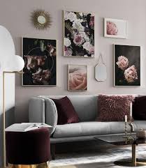 picture wall inspiration for living room posters desenio room design living room pictures pink living room