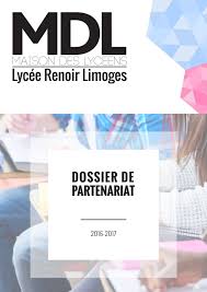 Creation D Un Dossier De Partenariat Pour Une Association Lyceenne Mise En Page Dossier Lyceenne