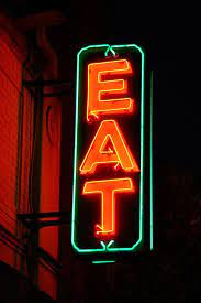 Neon Sign Eat Neon Sign Wikipedia The Free Encyclopedia Neon Signs Vintage Neon Signs Neon