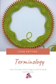 To help you understand knitting terms and what they mean i created a list containing some common knitting words and phrases used in so, what do all those knitting terms and words actually mean? Terminology Loom Knit