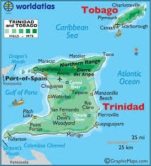 Trinidad And Tobago Maps Facts Trinidad And Tobago Map Tobago Map Trinidad And Tobago