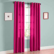 1pc Nancy Hot Pink Semi Sheer Panel Grommet Top Sheer Curtain Window Drape Decor Homme Size 55 Wide X 84 Length Walmart Com In 2021 Pink Curtains Hot Pink Bedrooms Curtains