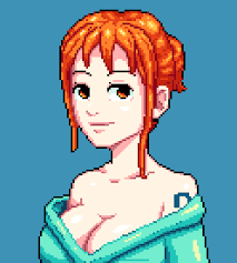 Nami idle animation :) @droch_art : r/OnePiece