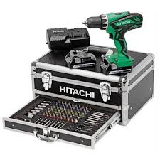 Perceuse Visseuse Hitachi Hikoki 18v 2 5ah Coffret 100 Accessoires Kc18djlf Perceuse Visseuse 18v Perceuse Visseuse Perceuse