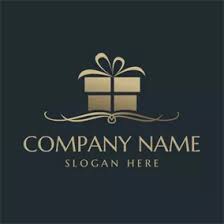 Click on the text to customize it. Free Gift Logo Designs Designevo Logo Maker