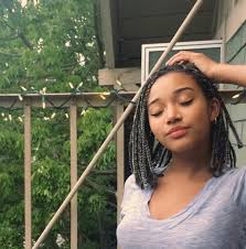 Fishtail braids often seem complicated, but once you know. Amandla Stenberg Short Box Braids Hair Inspiration Hair Styles