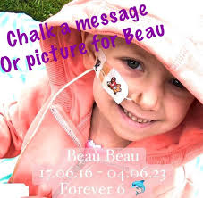 For the walking procession from All Saints to Liversedge cemetery I would  like to invite children and adults to chalk messages and pictures