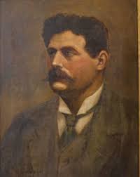 Edwardian Oil Portrait By W.J.O.Billinge
