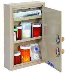 It is lockable with two different locking systems available. Compact Locking Medicine Cabinet In Bathroom Medicine Cabinets