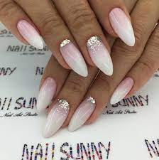 nagel mandelform designs babyboomer acryl mode acrylic nails almond glitter almond nail art almond acrylic nails