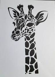 Hierbei werden mit messern (linolschnittwerkzeugen) negativmuster in die linoleumplatte geschnitten. Stencil Schablone Textilgestaltung Airbrush Giraffe A 4 S 038 For Sale Eur 4 90 See Photos Money Back Guarantee An Schablonen Graffiti Schablonen Giraffe