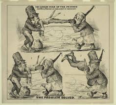Enter the 'conchs' (natives) of key west, a separate island untethered from the nation, the state and even the rest of the island chain, except by a flimsy bridge one hurricane away from being swallowed by the gulf. Anti Immigrant Cartoon 1860 The American Yawp Reader
