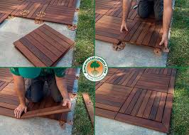 When we talk about wood deck installation, it is the best yet the most convenient way to make this happen. Decking Tiles Installation Ipe Wood Deck Tiles Install
