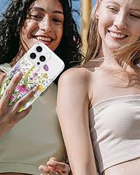 Amazon.com: L-FADNUT for iPhone 15 Pro Max Case [Compatible with Magsafe],  Cute Flower Girls Women Clear Case Silicone Shockproof Protective Cover  with Pretty Floral Pattern for iPhone 15 Pro Max,Purple : Cell