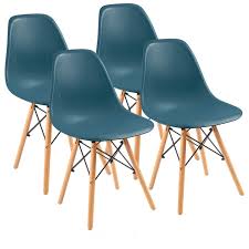 Set Of 4 Walnew Pre Assembled Mid Century Modern Dining Chairs Walmart Com In 2020 Dining Chairs Midcentury Modern Dining Chairs Modern Dining Chairs