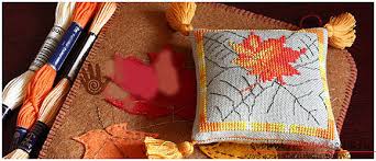 There's lots of room for creativity, from fabric selection to pillow size and shape, but the basic process is very simple. Create A Cushion Needle With An Embroidery Cross