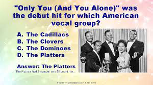 Jonas salk successfully create a vaccine for in 1952? 1950s Music Trivia Quiz Copyright Www Qualityagingcom Au