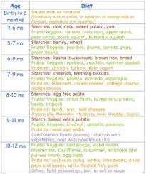 Gerber Baby Food Stages Chart Thelifeisdream