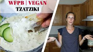 Gather the cucumber together and place in a paper towel and press the water out of the shredded cucumber and place in a medium size bowl. How To Make Authentic Vegan Tzatziki Wfpb Gf Ve Eat Cook Bake