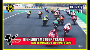 Pembalap monster yamaha itu tampil konsisten sejak latihan bebas pertama dan meraih pole position dengan mengungguli rekan setimnya, fabio. Highlight Motogp Trans7 Hari Ini Minggu 20 September 2020 Youtube