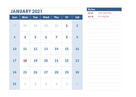 Us letter but easily resizable. 2021 Calendar Templates Download Printable Templates With Holidays