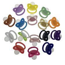 2021 Fashion Custom Big Size Silicone Adult Pacifier Solid Color Lovely Food Grade Nipple Chupetes Bulk Parent Child Toys Adult Pacifier Silicone Pacifiercustom Pacifiers Aliexpress