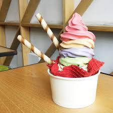 Es krim merupakan makanan beku yang manis yang umumnya. 7 Cara Asyik Makan Es Krim Tays Bakers