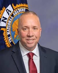 S/DFC Matt Blailock of the Community Resources Unit represented CCSO at the  Recovery Walk held in Elkton this morning. He is joined here by Judge Will  Davis. #CecilSheriff