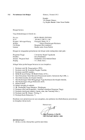 Contoh surat pengantar dokumen atau berkas surat proposal surat pengantar. Doc Surat Permohonan Ijin Belajar Jhon Virgil Entong Academia Edu