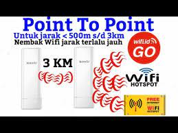 Walaupun sinyal wifi.id tersebut 20%(poor). Pasang Wifi Sendiri Murah Meriah Bisa Nembak Sampai 5kilo Meter Jauhnya Ptp Youtube