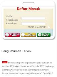 Melakukan proses balik nama, 2. Info Terengganu Darul Iman Hebahan Pengesahan Penempatan Murid Tahun 1 2018 Sudah Dibuka