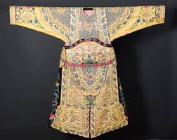 The collection of Chinese clothing from the Qing Dynasty ...